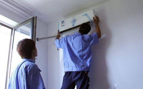  分体式空调维修方式