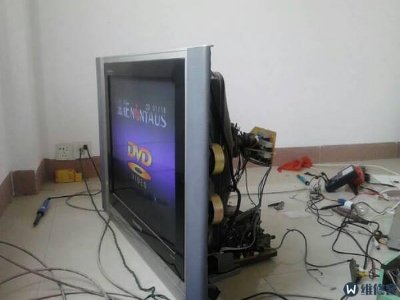 长虹电视机一闪一闪的是什么问题